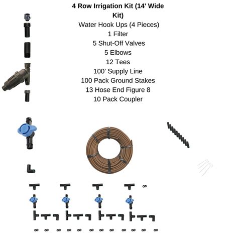 Greenhouse Drip Irrigation Kit - Bootstrap Farmer