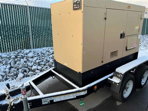 MOBILE DIESEL GENERATOR - MQPower DCA45 36 kW Mobile Diesel Generator