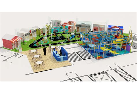 100% Customized My Town Kids Indoor Playground&Angel playground ...