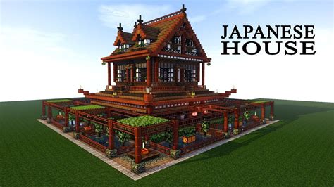 Minecraft Tutorial: EPIC Survival House Tutorial | How to make a Japanese house | (Ninja) 2018 ...