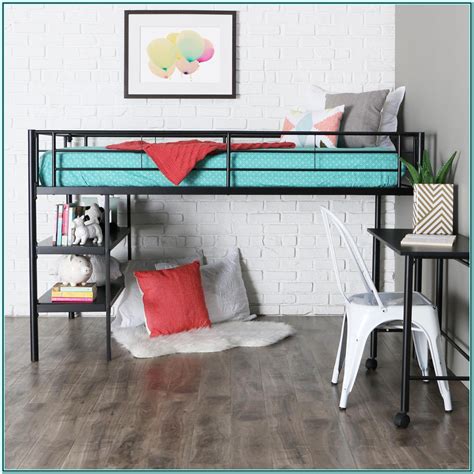 Loft Bed With Desk And Storage Amazon - Bedroom : Home Decorating Ideas #QMk0yoLq69