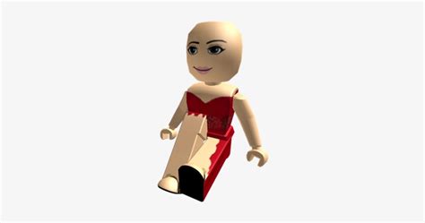 Bald Red Dress Girl - Roblox Bald PNG Image | Transparent PNG Free Download on SeekPNG