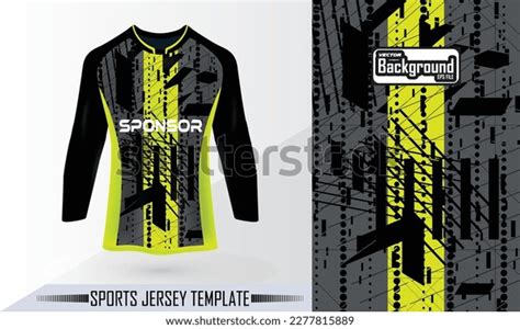 Sublimation Soccer Jersey Design Mockup View Stock Vector (Royalty Free ...