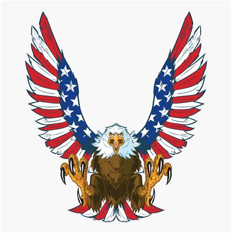 Transparent Bald Eagle Png - American Eagle Clipart, Png Download - kindpng