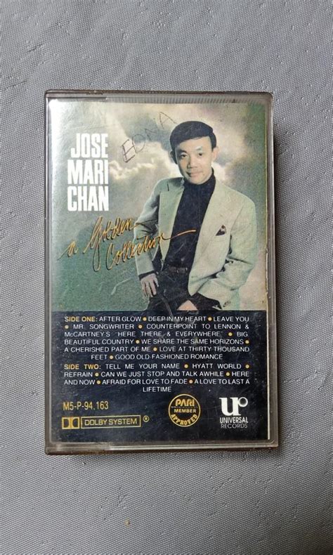 Jose Mari Chan Cassette tape, Hobbies & Toys, Memorabilia ...