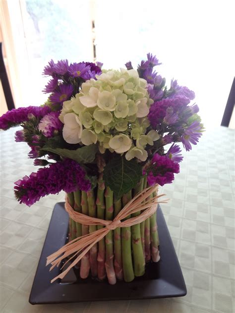 Asparagus Arrangement | Decoración de unas