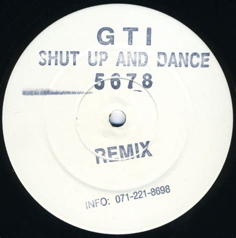 Shut Up And Dance* - 5 6 7 8 Remix (1990, Stamped, Vinyl) | Discogs