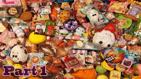 Updated 2017 Squishy Collection! (DETAILED) Part 1 - YouTube