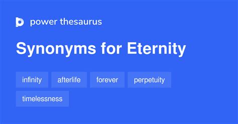 Eternity synonyms - 928 Words and Phrases for Eternity