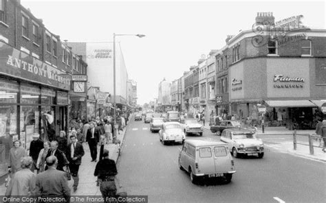 Ilford, the High Road c1965 | London history, Cycling in london, London ...