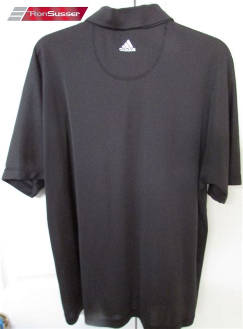 Lexus Polo Golf Shirt Black By Adidas Large EUC – RonSusser.com