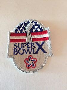 NFL Super Bowl X Patches(25 patches in original package) | eBay