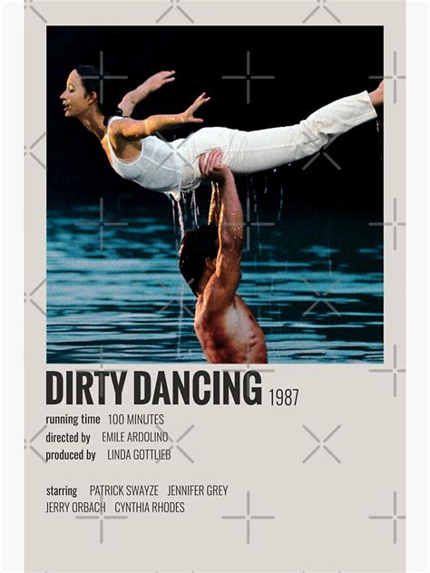 "Dirty Dancing (1987)" Sticker for Sale by MoviePolaroid | Redbubble