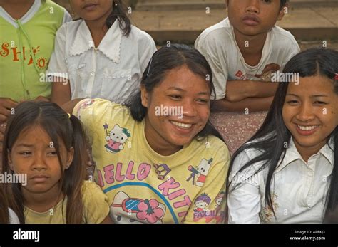 Cambodia Kampong Cham children in orphanage Stock Photo - Alamy