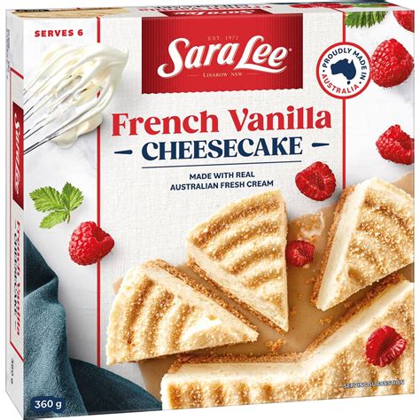 Sara Lee French Cream Cheesecake 360g | Woolworths