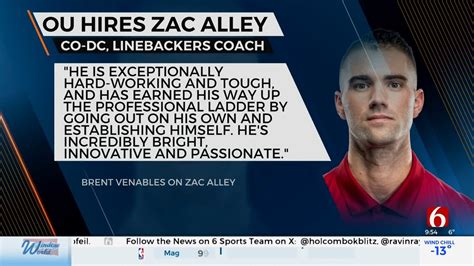 OU Football Announces Zac Alley As Co-Defensive Coordinator ...