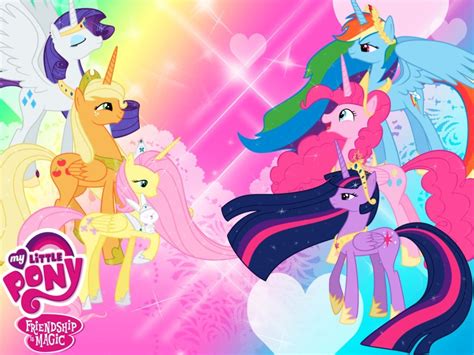 Mane 6 as Alicorns wow they look cool!!! #wow | My little pony princess, My little pony ...