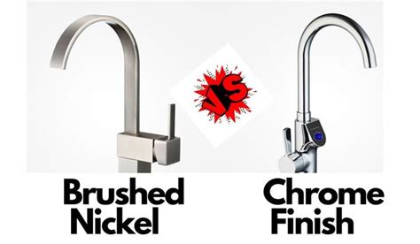 Brushed Nickel versus Chrome finish: Which to choose for your Faucet ...