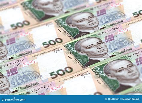 Money of Ukraine. Several Ukrainian Hryvnia Banknotes. UAH. Hryvnia 500 Stock Image - Image of ...