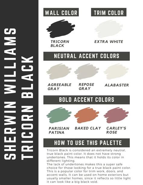 Sherwin Williams Tricorn Black vs Peppercorn - The Paint Color Project