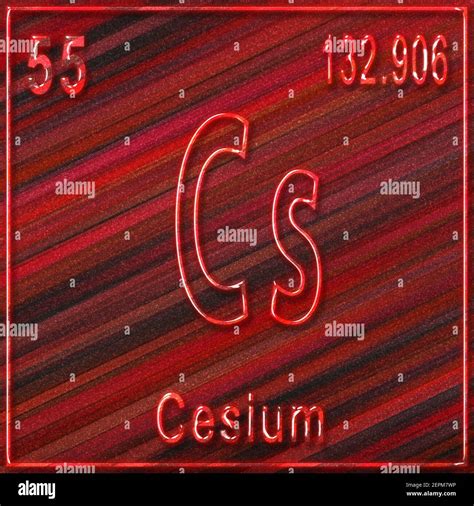 Cesium hi-res stock photography and images - Alamy