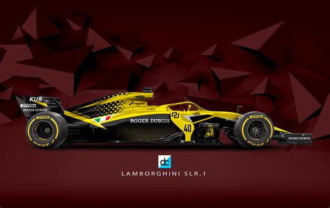 Lamborghini Racing F1 Team concept (Late Braking) on Behance