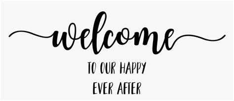 Welcome - Calligraphy, HD Png Download - kindpng