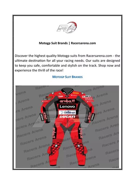 PPT - Motogp Suit Brands Racersarena.com 03 PowerPoint Presentation ...