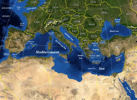 File:Mediterranean Sea political map-en.svg - Wikipedia, the free ...