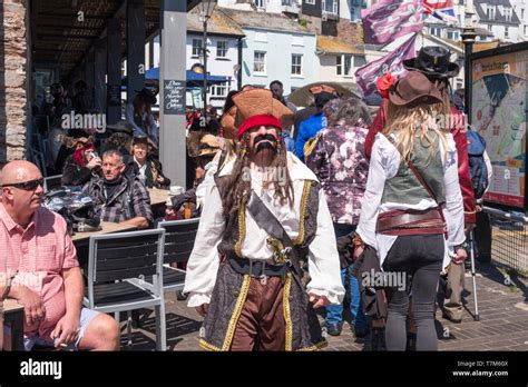 Brixham pirate festival hi-res stock photography and images - Alamy