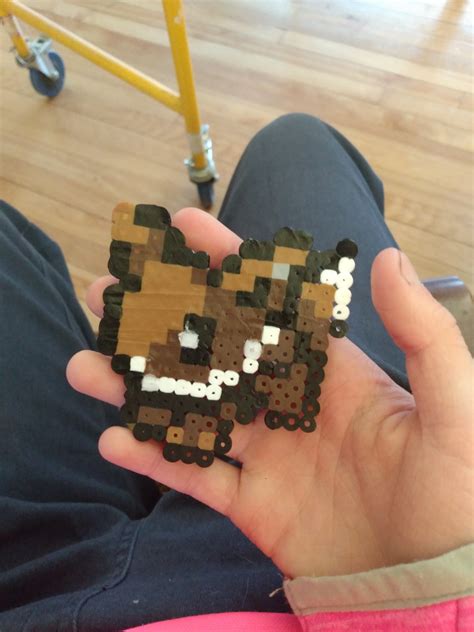 I made Eevee pixel from perler beads (did i use the right flair?) : r ...