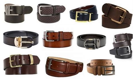 25 Different Types of Leather Belts for Men and Women