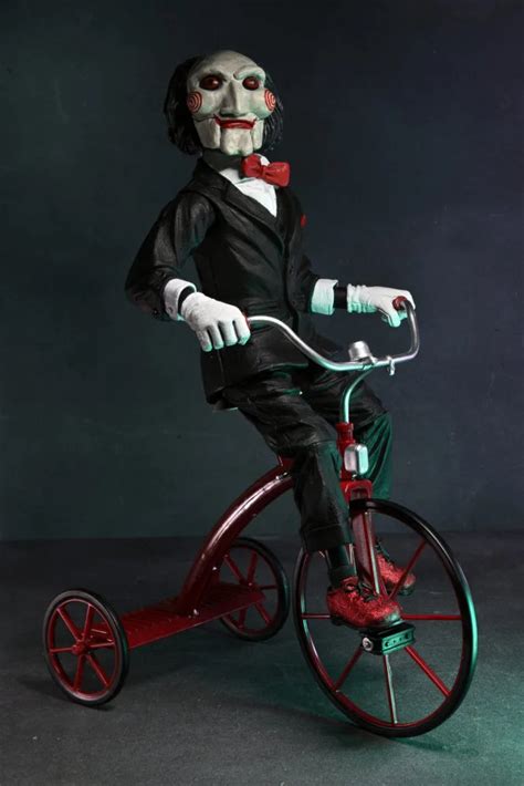 Saw Billy Puppet On Tricycle 12" Figure With Sound