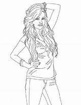 Miley Cyrus Coloring Pages sketch template