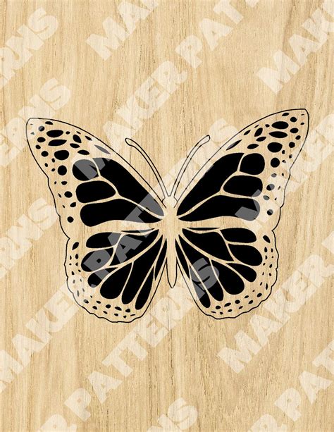 Butterfly Scroll Saw Pattern – Maker Patterns