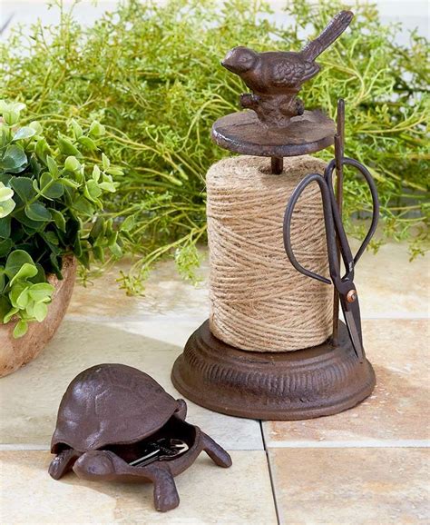 Cast Iron Garden Accessories | Cast iron decor, How to decorate farmhouse style, Fun garden decor