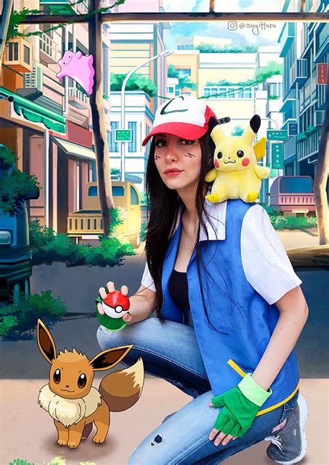 Ash Ketchum Cosplay Pokemon by SoyIttara by Soyittara on DeviantArt