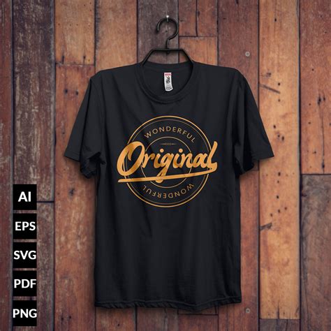 Round typography t-shirt design