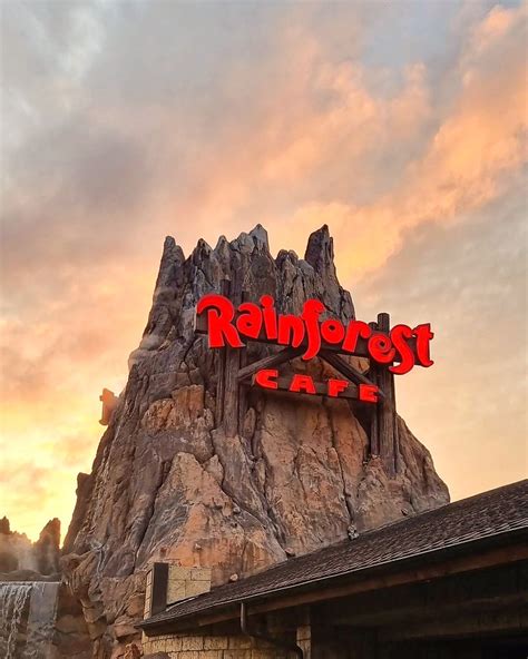 Rainforest Cafe Volcano at Disney Springs to stop erupting for awhile due to refurbishment