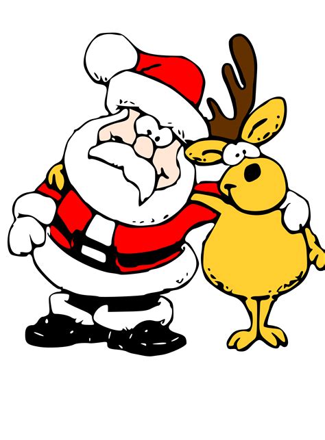 Free Santa Reindeer Cliparts, Download Free Santa Reindeer Cliparts png images, Free ClipArts on ...