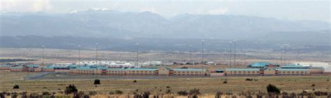 Photos show the "Supermax" prison in Colorado, also known as ADX, where ...