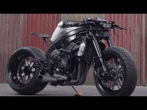 💀 Insane YAMAHA R1 Custom Streetfighter, Mad Max Rat Bike, Off Road ...