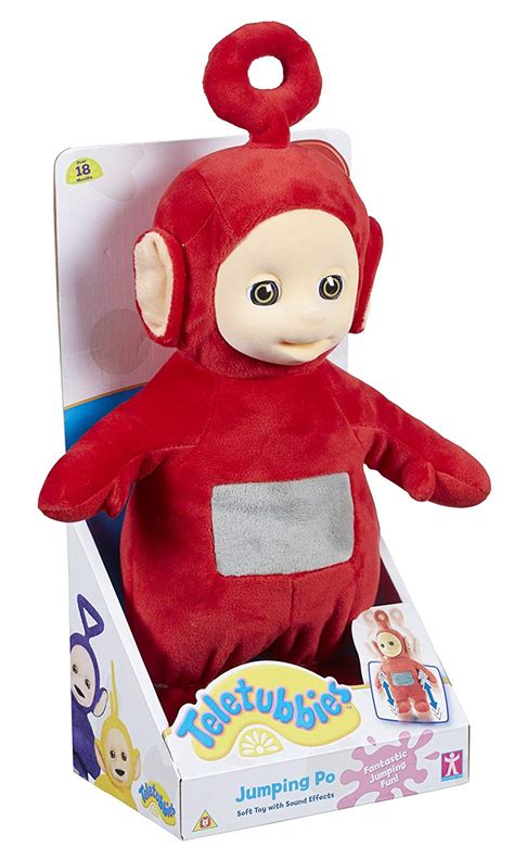 Teletubbies 05924 Jumping Po Toy Cbeebies, Red – TopToy