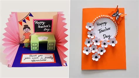 Hand Made Birthday Cards For Teachers - Printable Cards