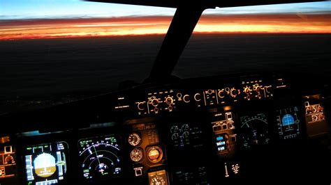 Airplane Cockpit Wallpaper Background | HD Wallpaper Background