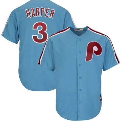 Bryce Harper Philadelphia Phillies Powder Blue Jersey | Dynasty Sports ...