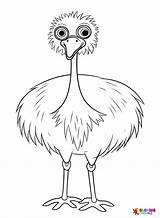 40  Emu Coloring Pages Free Printable PDF JPG PNG & Online sketch template