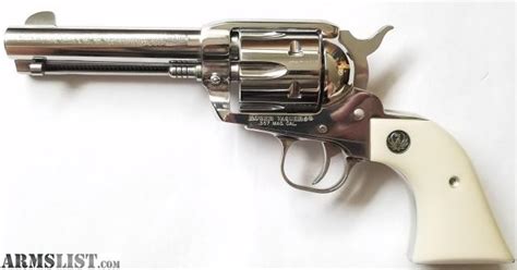 ARMSLIST - For Sale: Ruger Vaquero in .357 Magnum, 4.625" barrel, Ivory ...