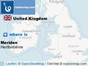 Where is Meriden , Hertfordshire United Kingdom