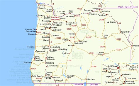 Map Of Reedsport Oregon | Oregon Map